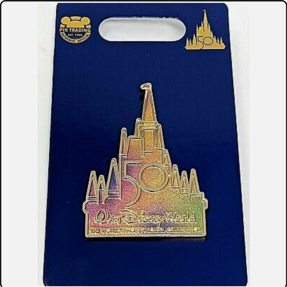 Disney World 50th Anniversary Pin - Picture 2 of 3